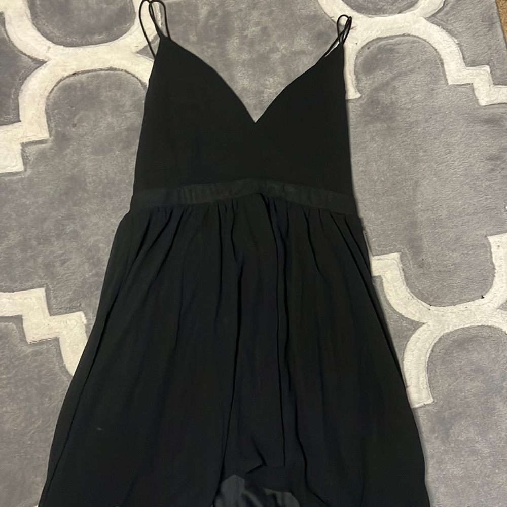 Boohoo black dress